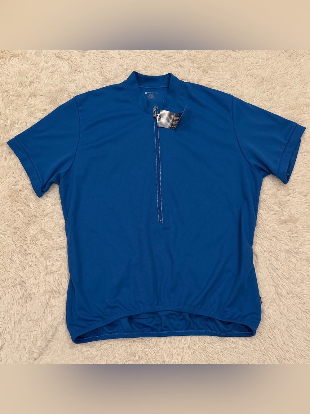 NEW Aero Tech Designs Cyclewear Cycling Jersey XXL Unisex Blue Pockets Mens